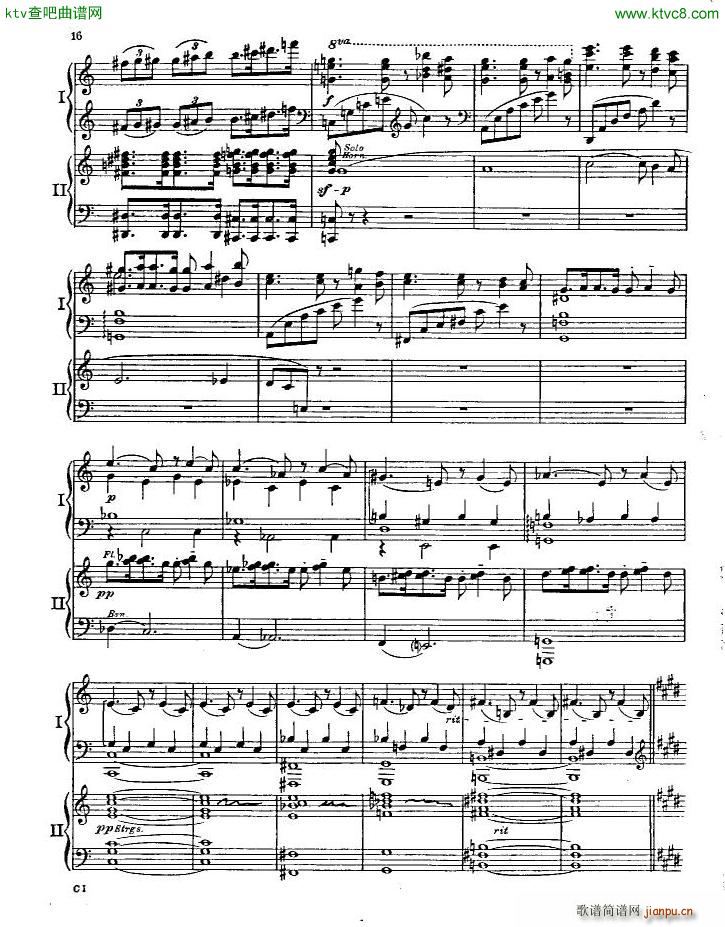 Gershwin Piano Concerto In F (V)14