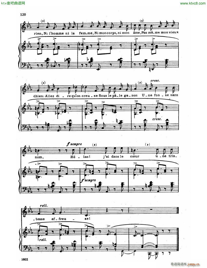 Faure 30 Songs (V)11