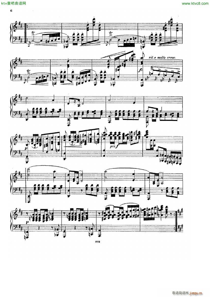 Zichy Chopin Polonaise in A for the left hand(V)5