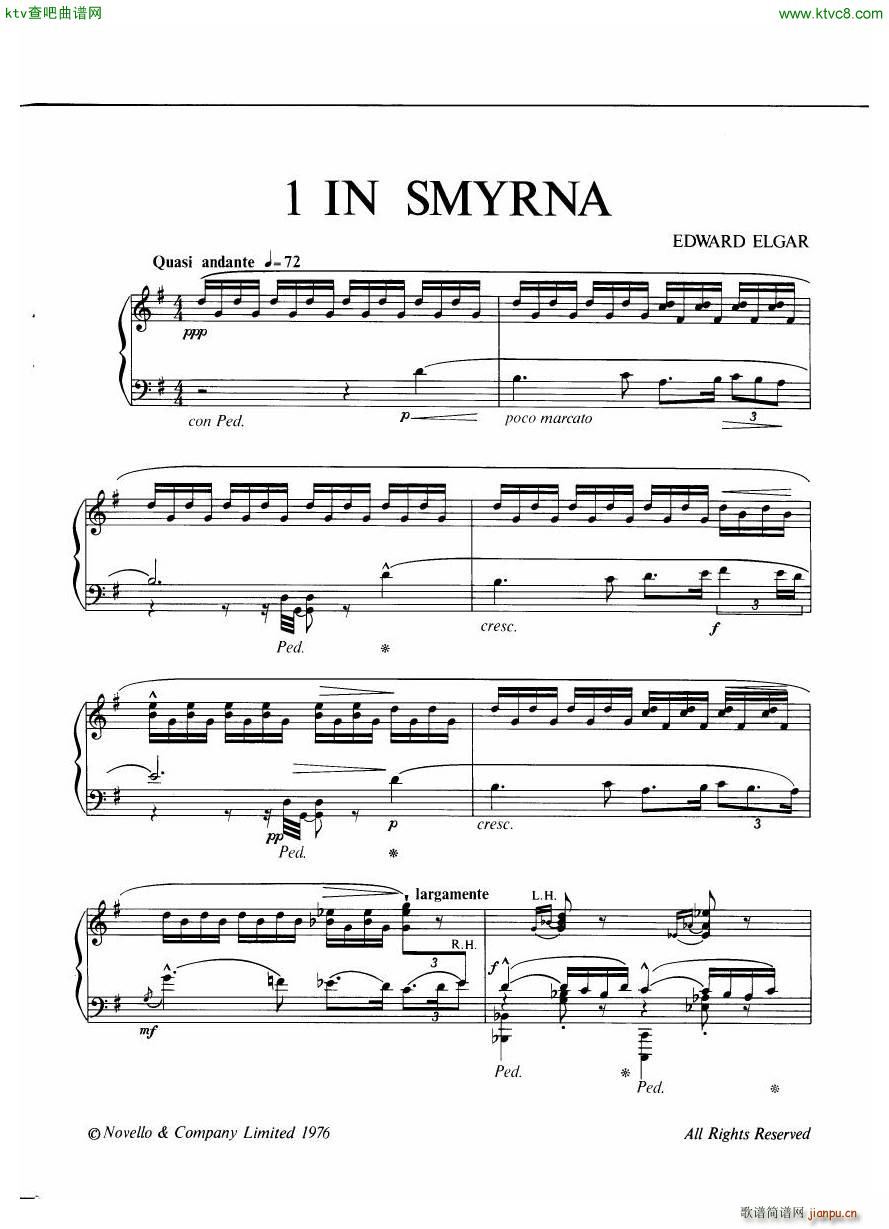 Elgar Two Piano Pieces(V)5