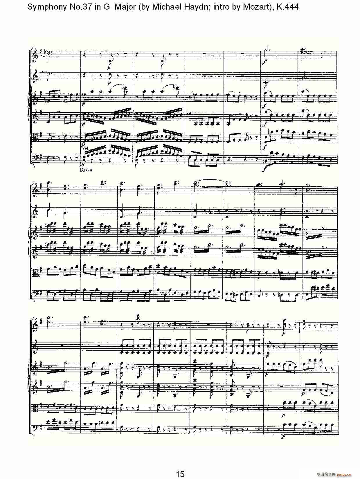 Symphony No.37 in G Major(ʮּ)14