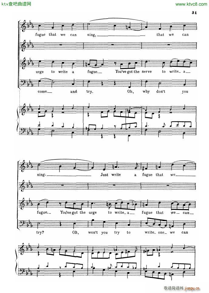 Gould Glenn So you want to write a fugue(V)29
