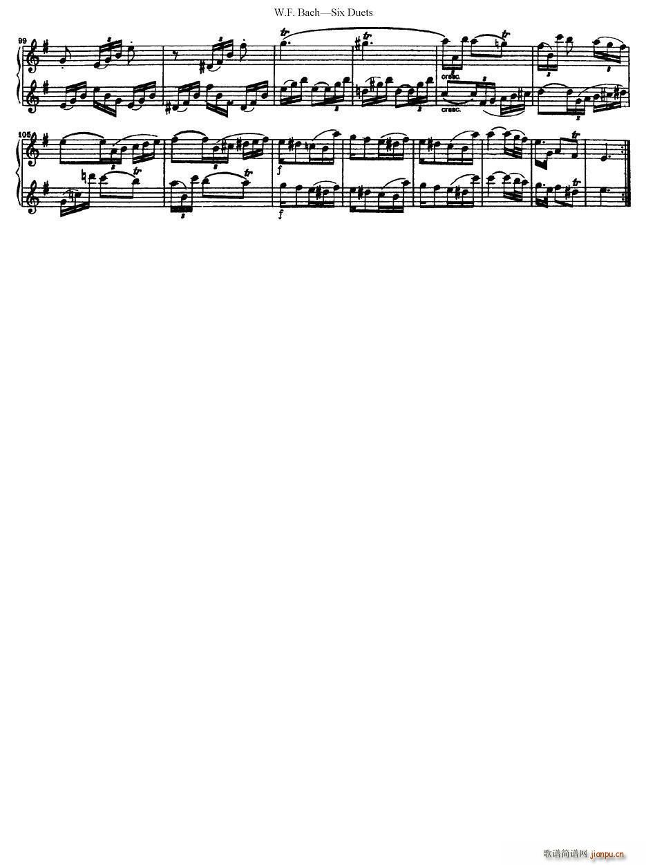 Six Duets(ָV)7