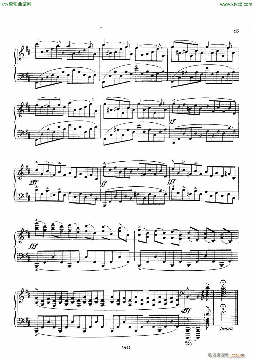 Bortkiewicz 10 Preludes Op 33(V)15