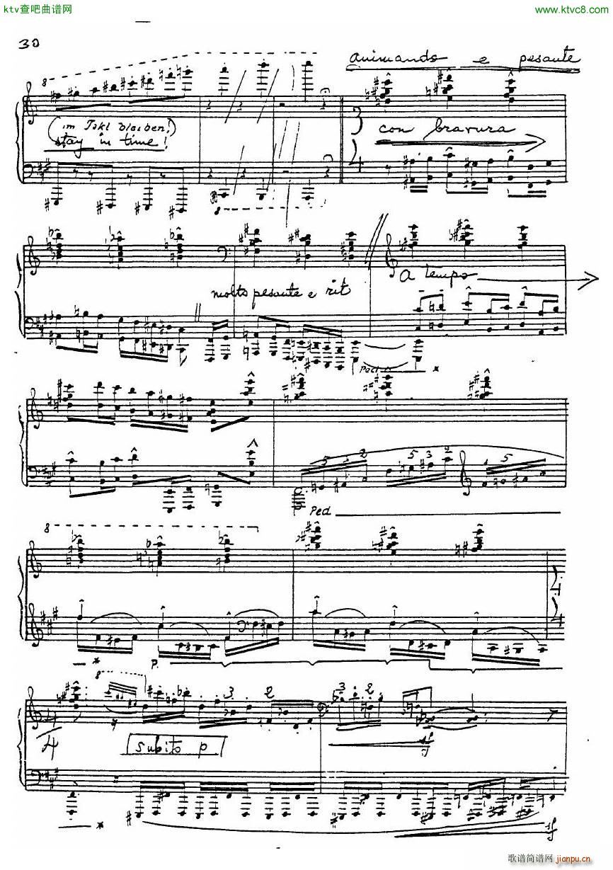 Eckhardt Grammate Sonata no 4(V)31