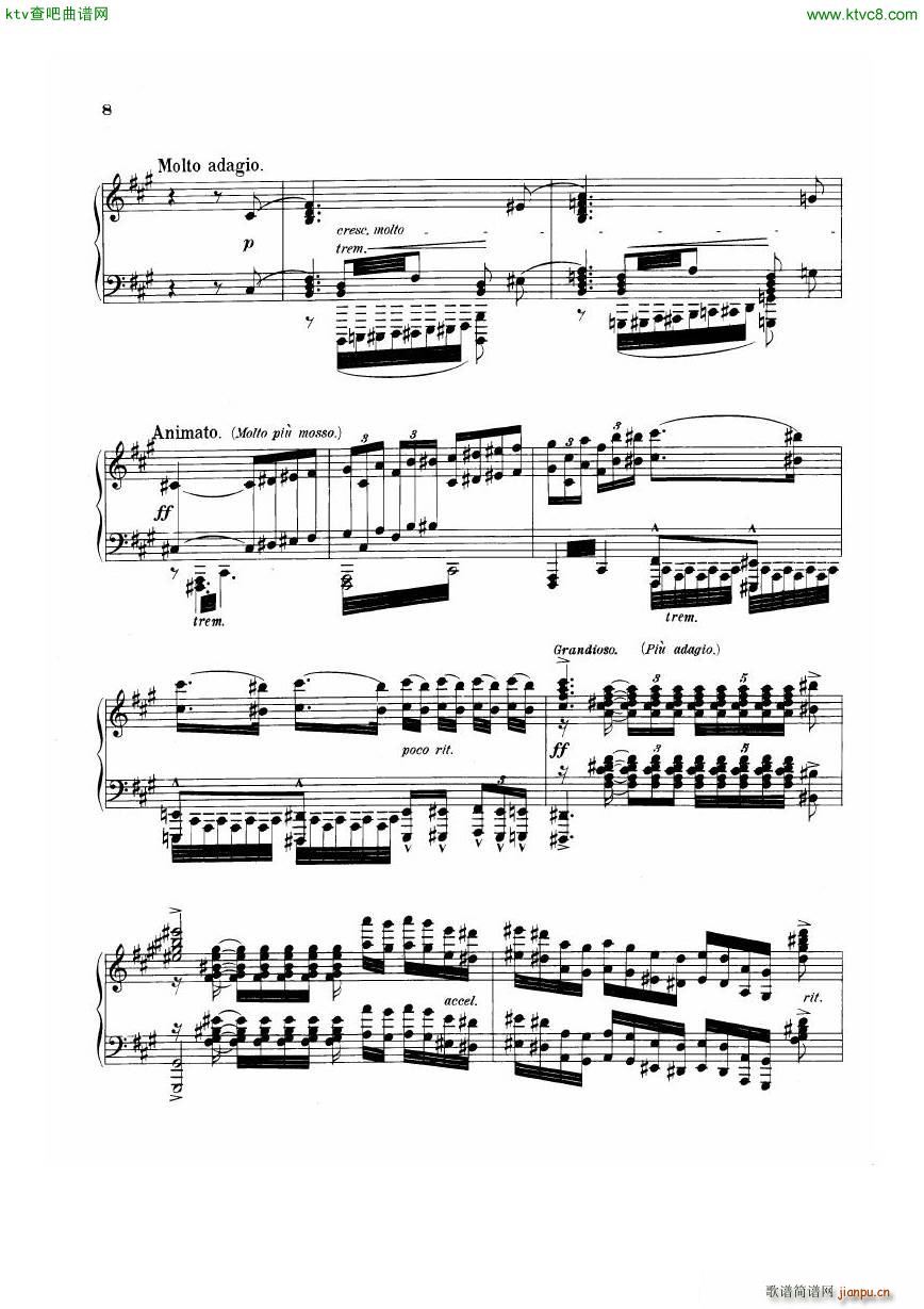 Dohnnyi op 11 Four Rhapsodies(V)24