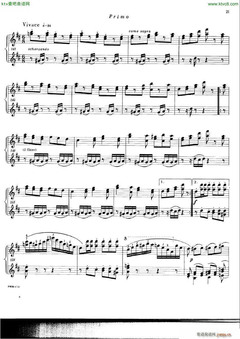 Chopin ekier variations in D(V)19