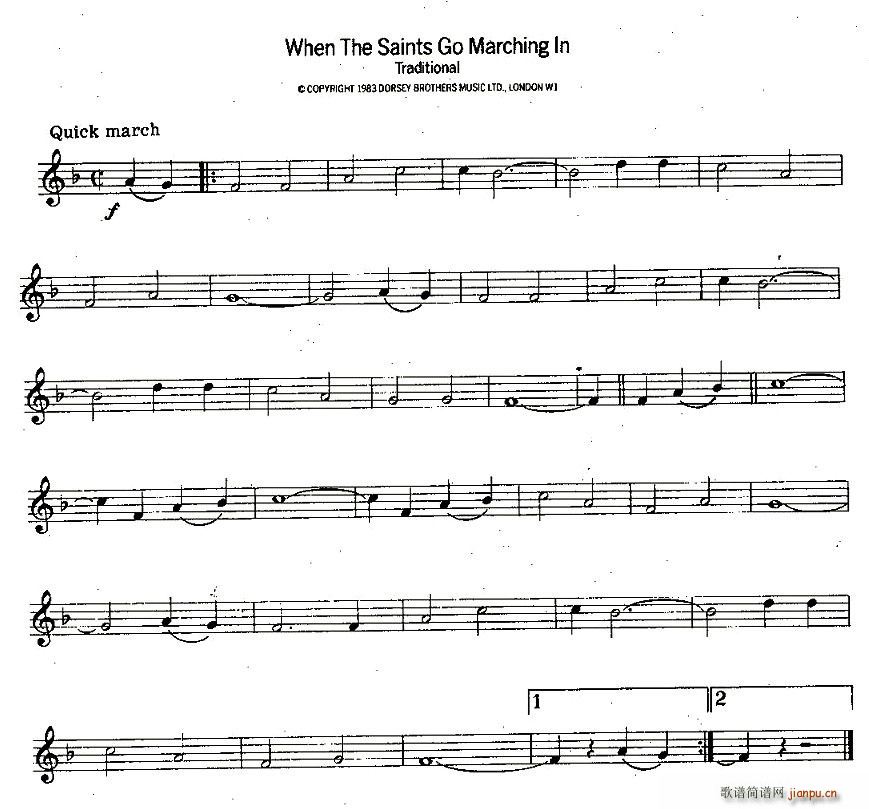 When The Saints Go Marching In(ʮּ)1