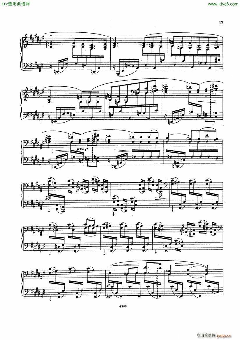 Bortkiewicz Op29 12 Etudes Nouvelles Book 1(V)16