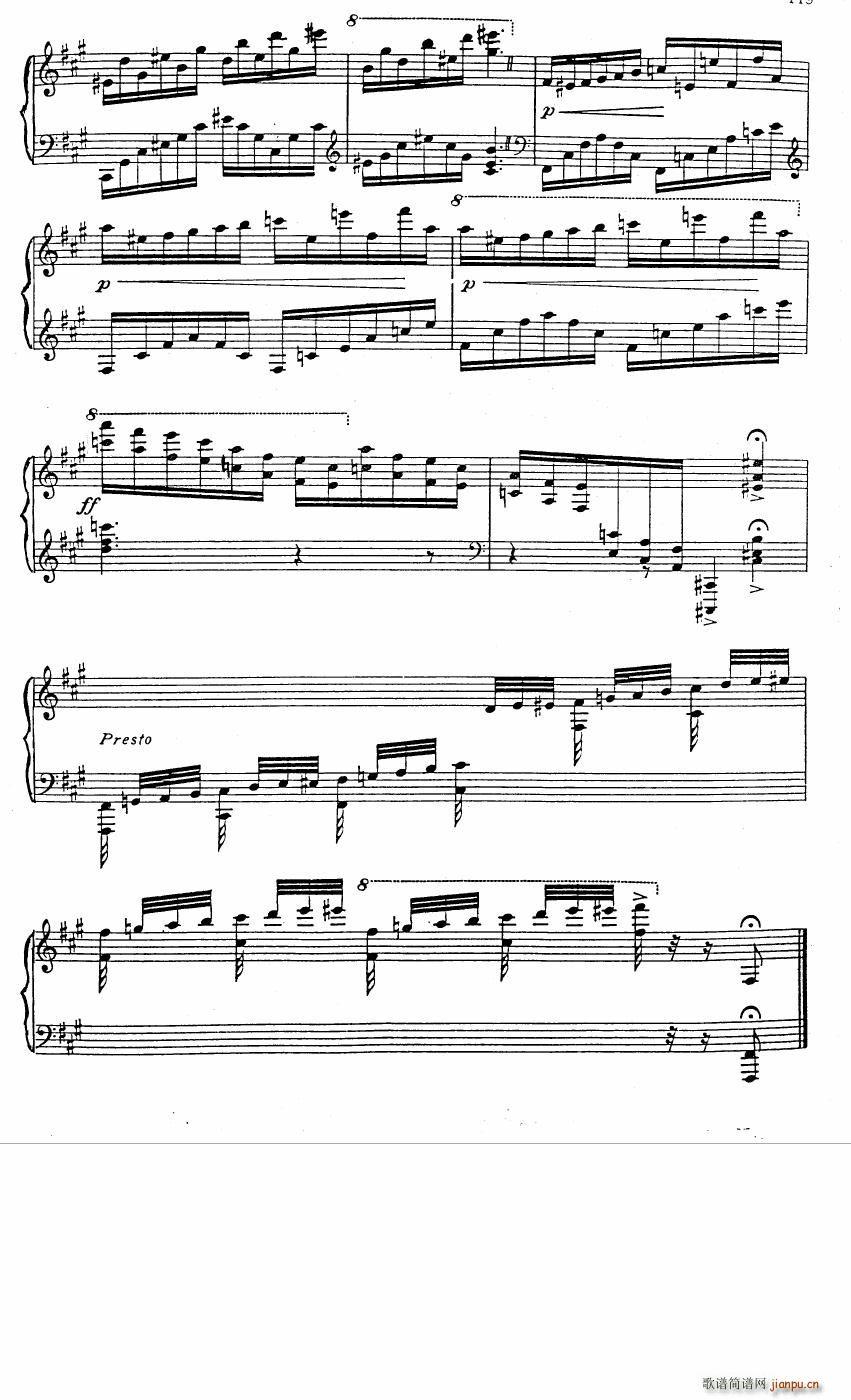 Confrey Concert Etude in F sharp minor 1929(V)8