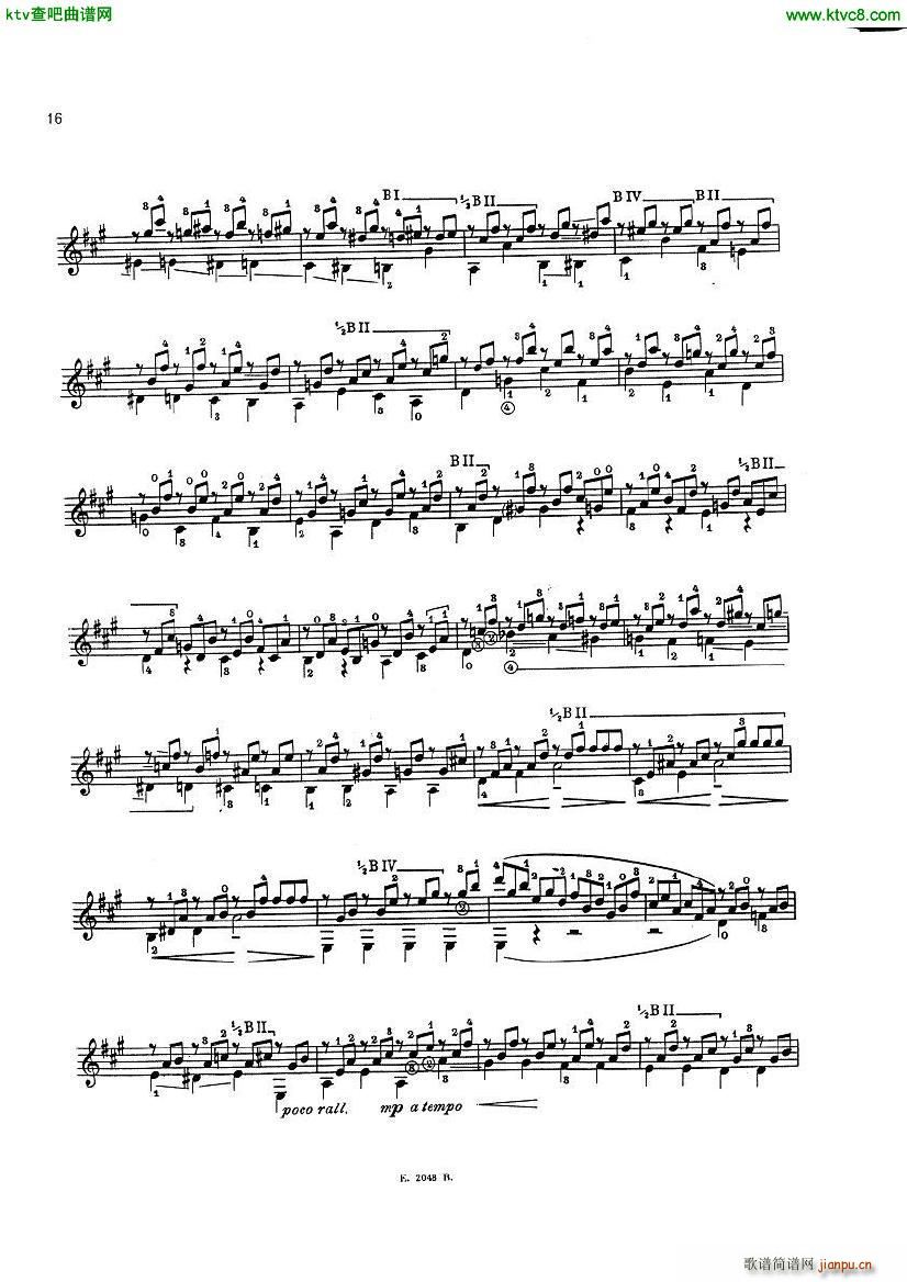 Mauro Giuliani 6 Preludi op 83(V)15
