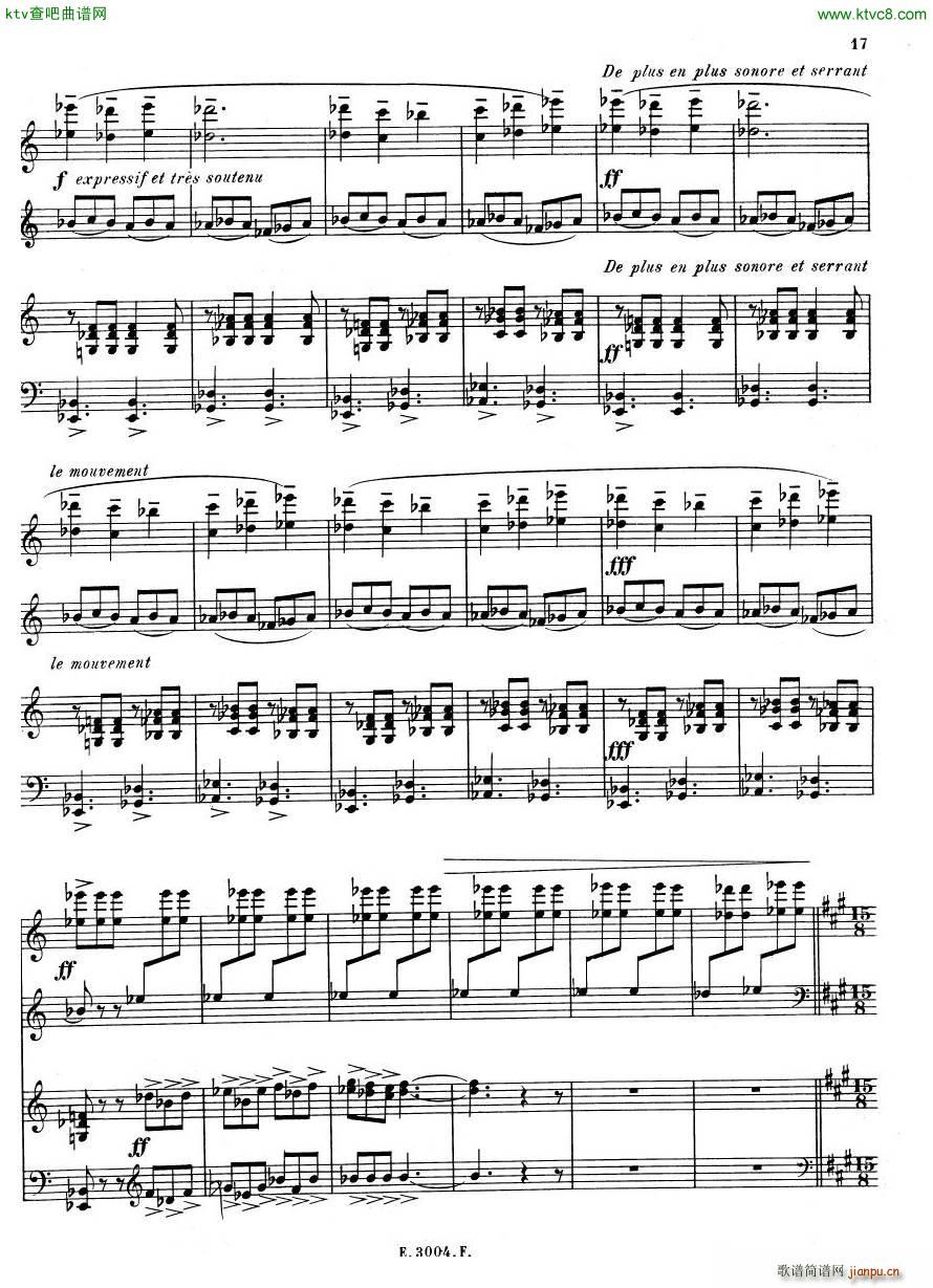Debussy Ravel 3 Nocturnes 2pno(V)25