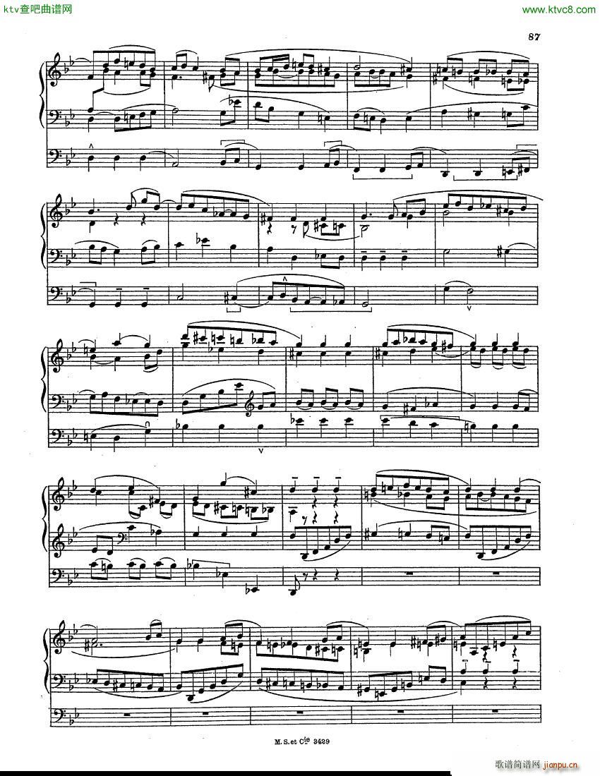Guillaume Eugene Choral et Fugue in g min organ(V)8