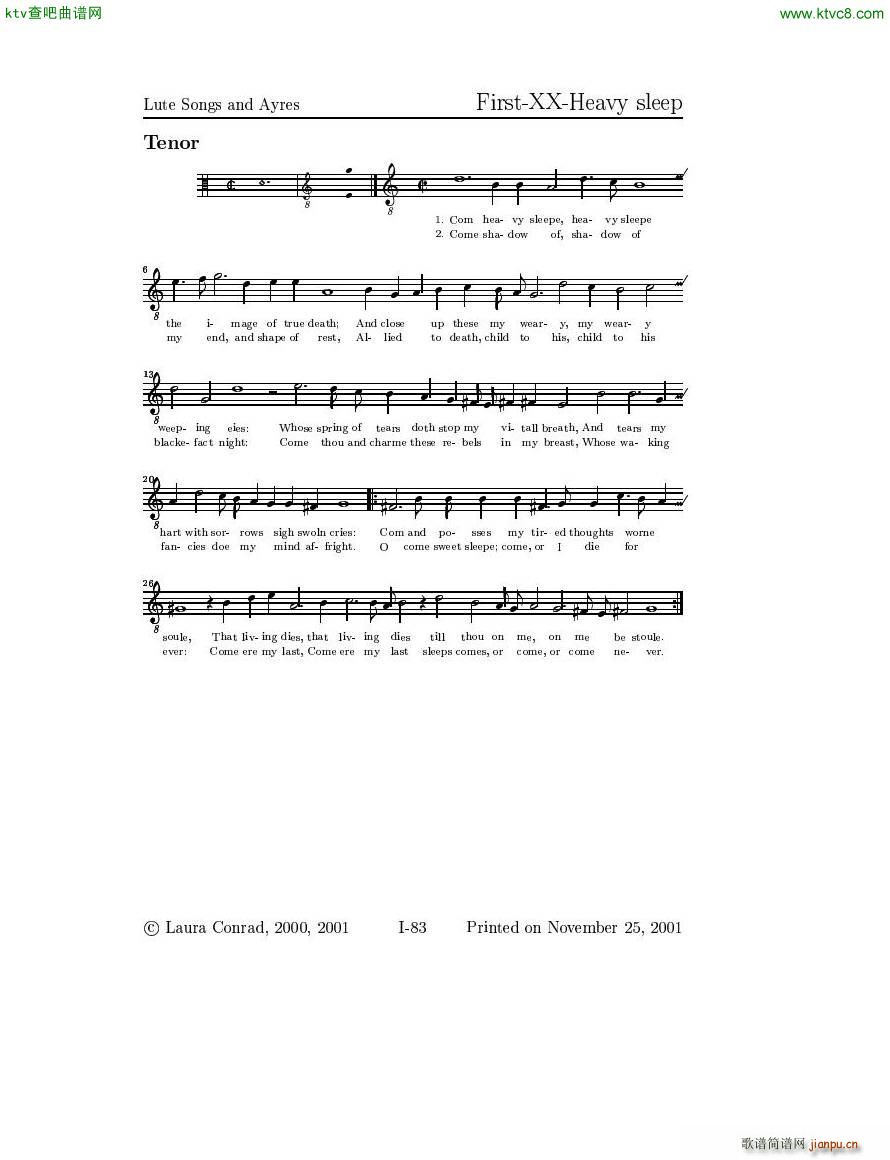 Dowland Lute Music (V)39