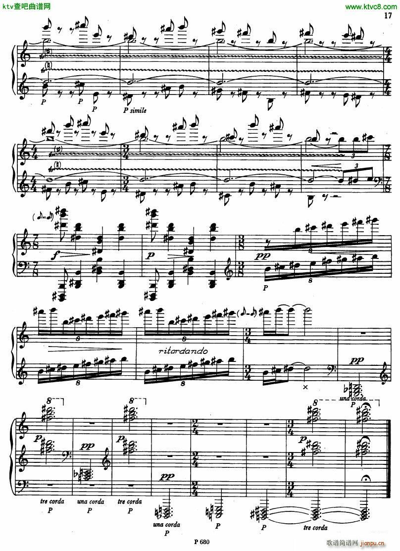 Fiser piano sonata no 3(V)20