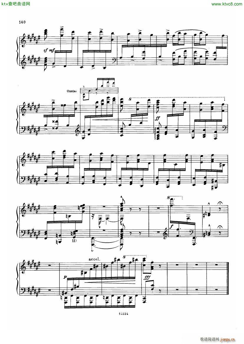 Balakirev Scherzo No 3(V)15