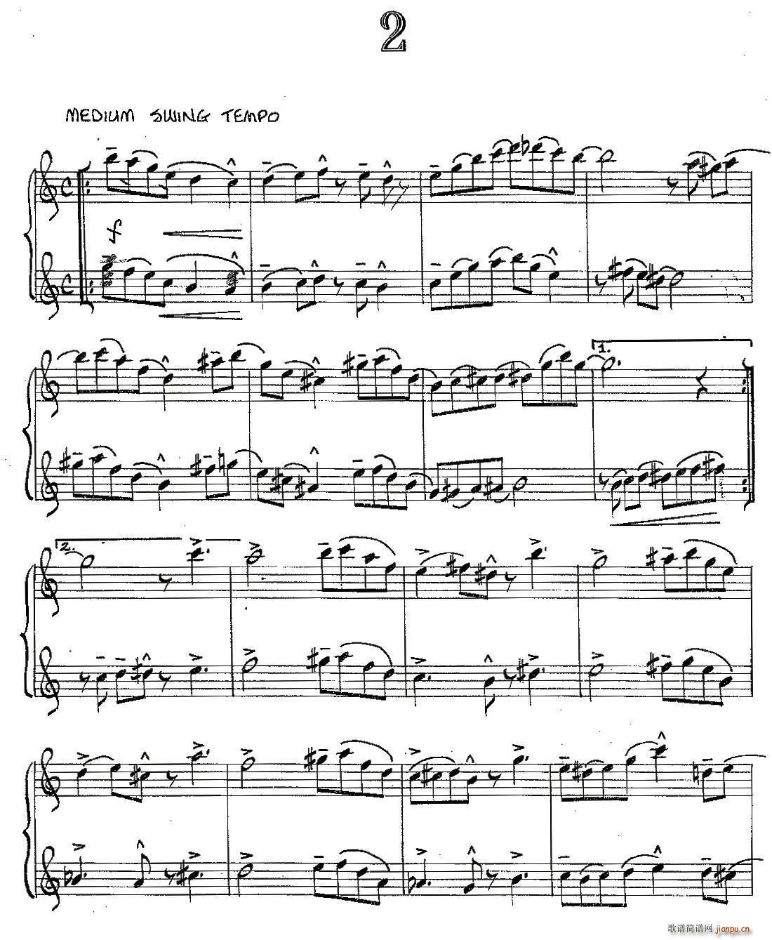 Jazz Conception For Saxophone Duets 2 (V)1