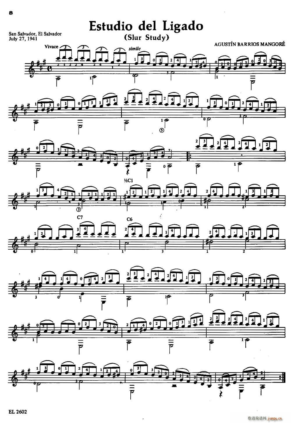Estudio del Ligado ŵ伪(V)1