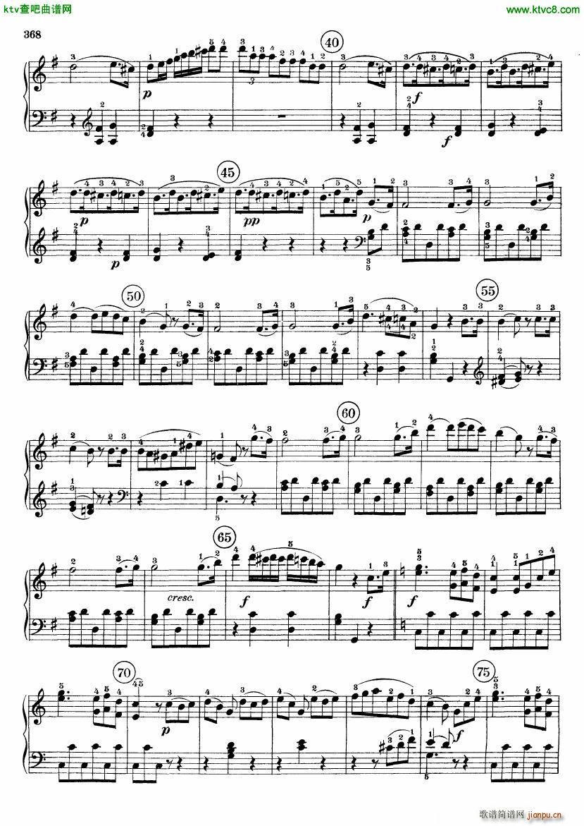 Beethoven op 49 no 2 Piano Sonata(V)6