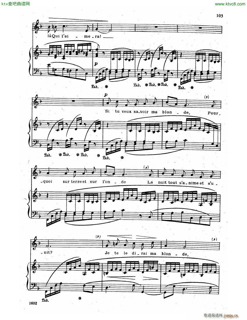 Faure 30 Songs (V)22