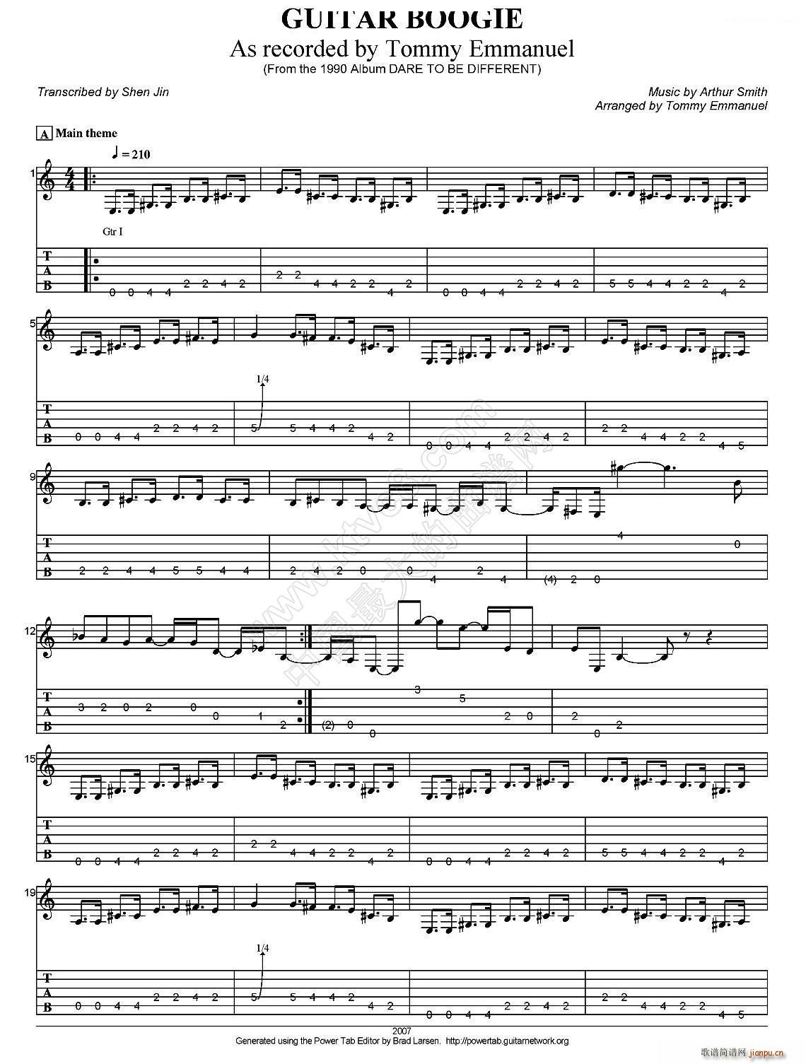 tommy emmanuel guitar boogie ָ(V)1