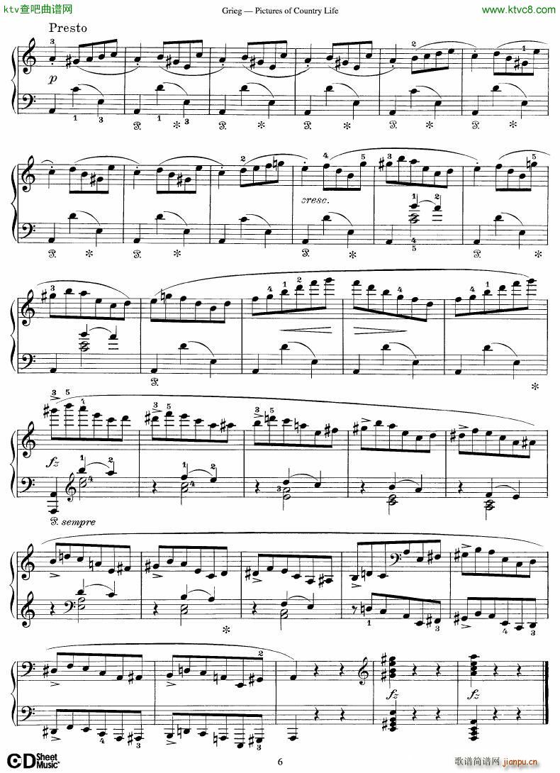 Grieg Pictures Of COuntry Life(V)6