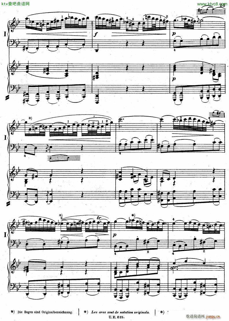 Bach JS BWV 1052 Keyboard Concerto in d ed R ntgen(V)24