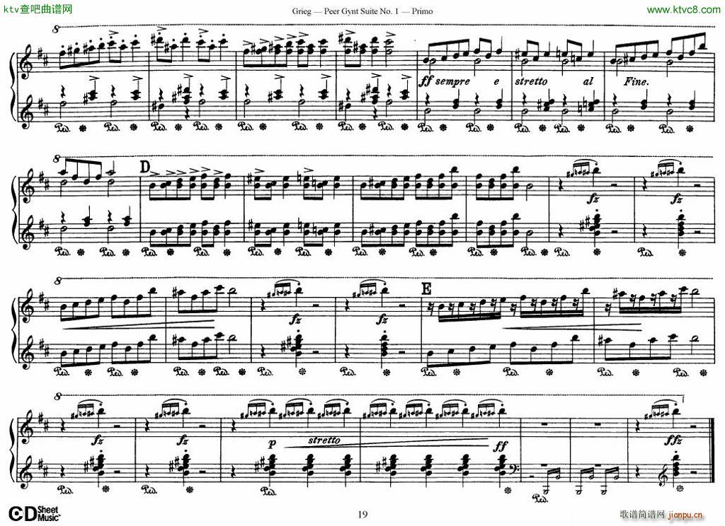 Peer Gynt Suite No 1(V)19