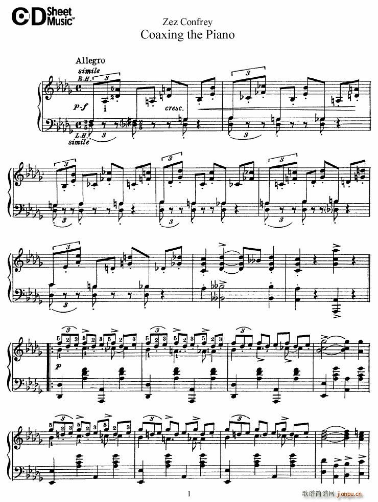 Confrey Coaxing The Piano(V)1