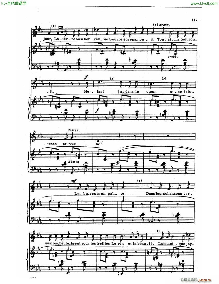Faure 30 Songs (V)8