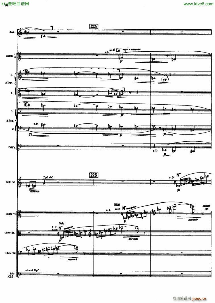 Berg Violin Concerto Score (V)16