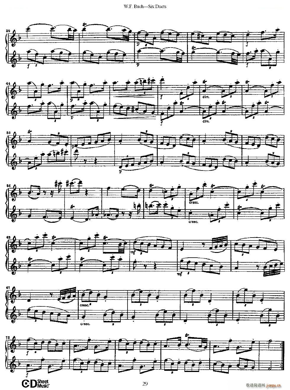 Six Duets ֮ ׶ྚ ~(V)7