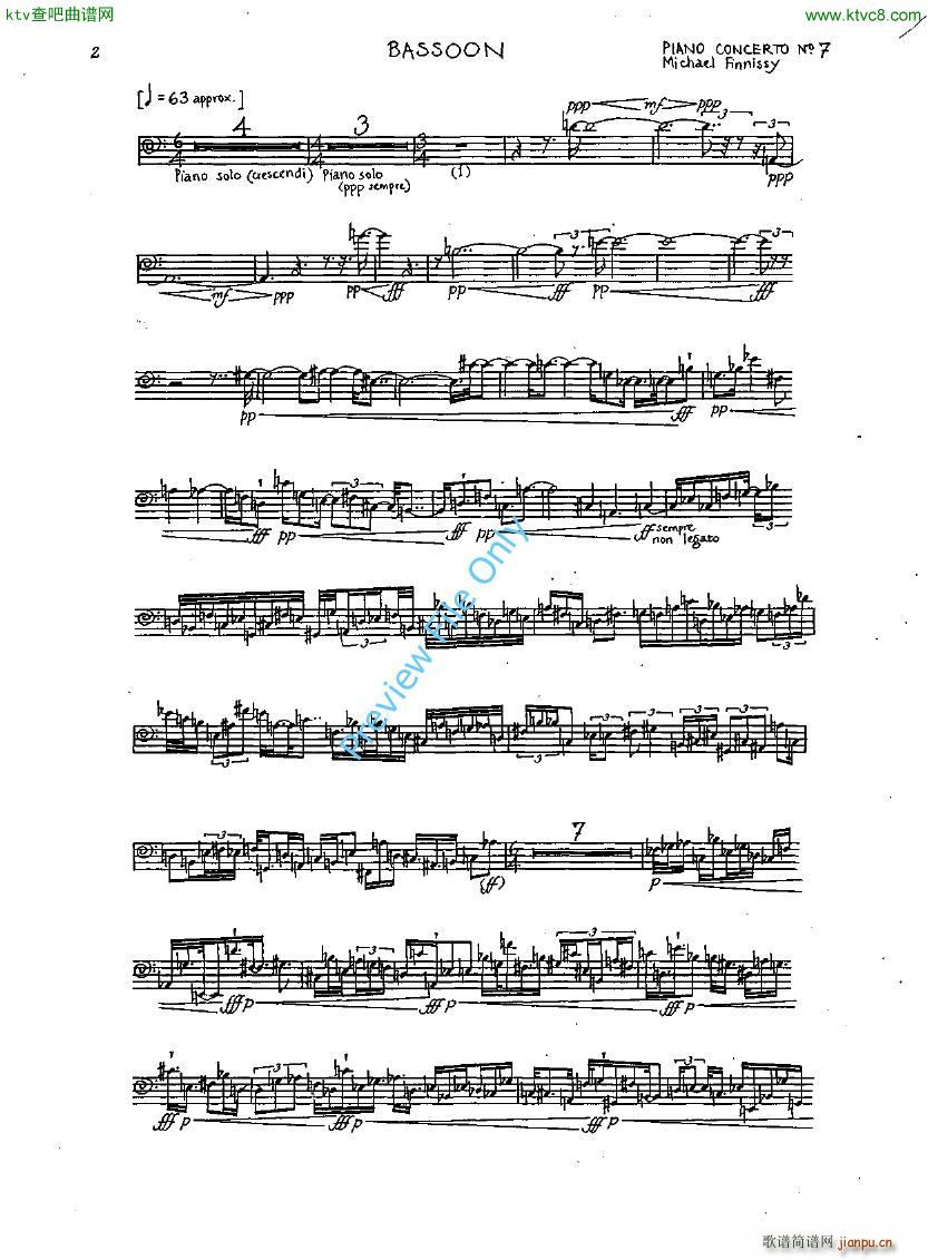 Finnissy Piano Concerto No 7(V)26