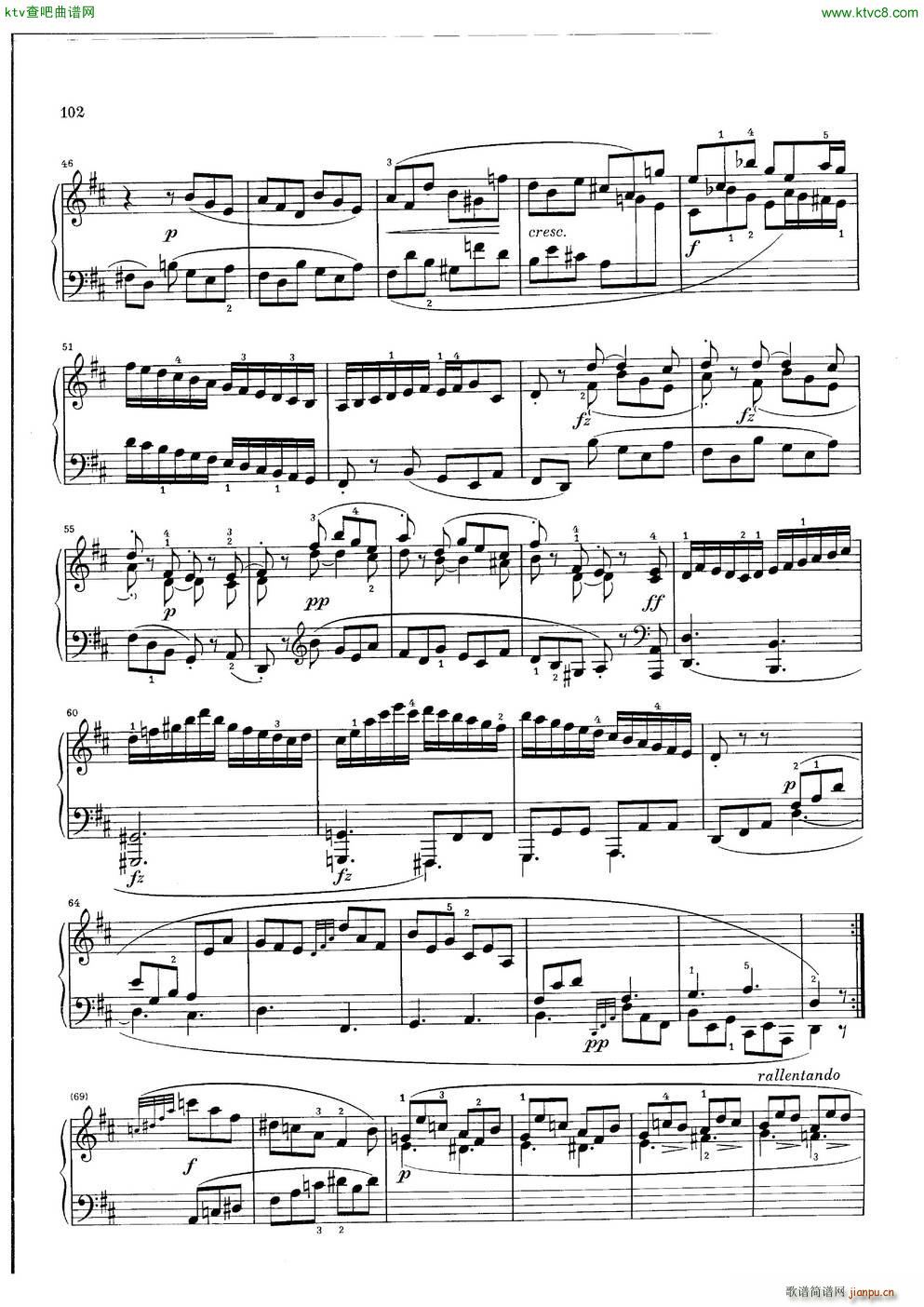 Clementi Sonata Op 42 No 2(V)12