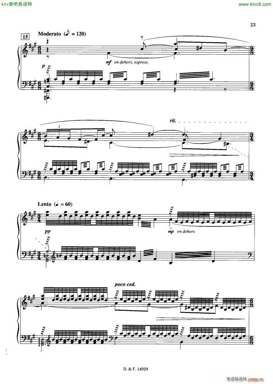 Durufl Op 6 Trois Danses(V)22