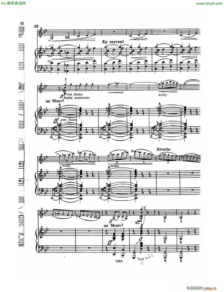 Debussy Violin Sonata Pn(V)11