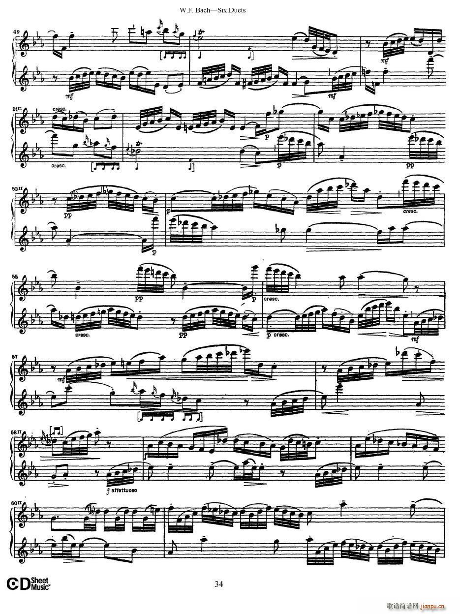 Six Duets 6׶ 5(V)5