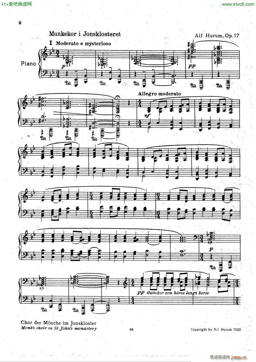 Hurum Op 17 Gotiske Billeder(V)1