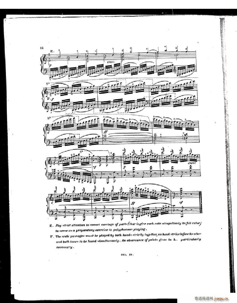Czerny Etudes de la Velocite(V)11