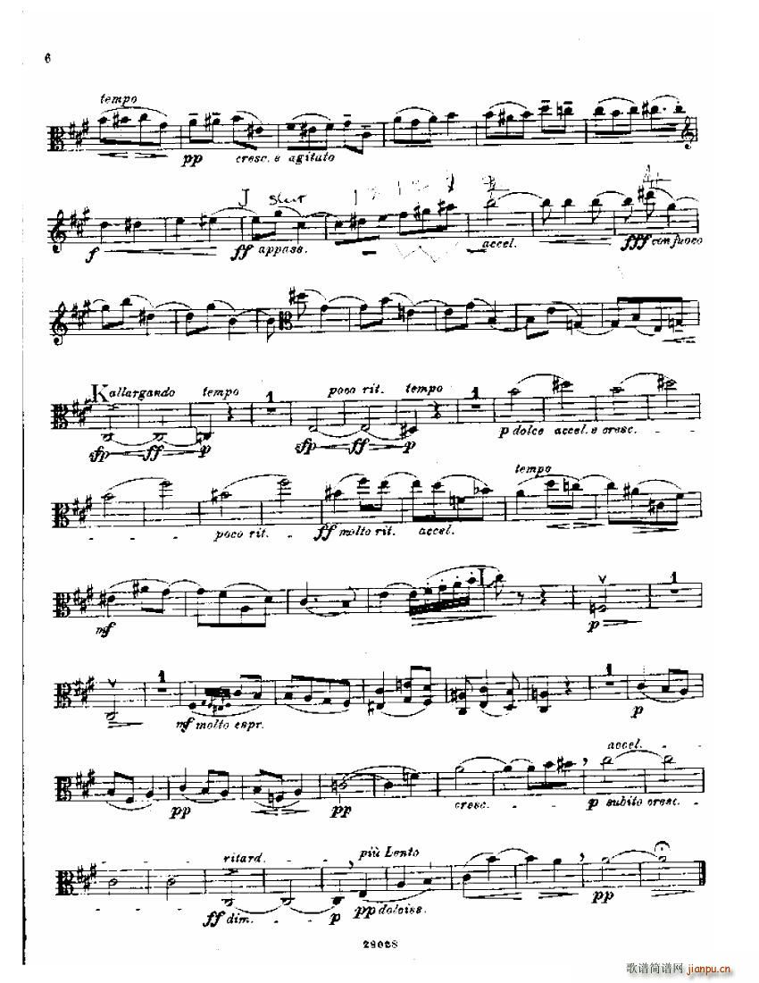Bowen viola sonata No 1 Va part(V)6