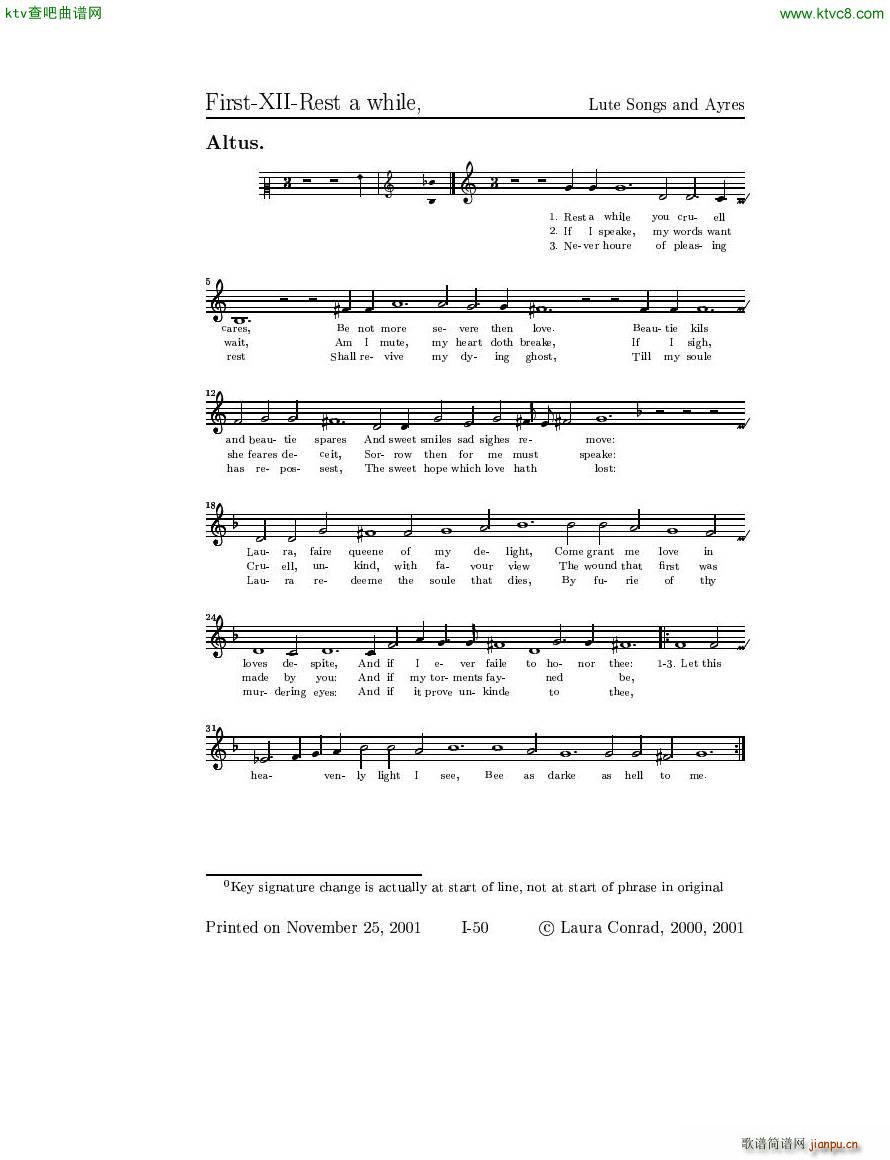 Dowland Lute Music (V)6