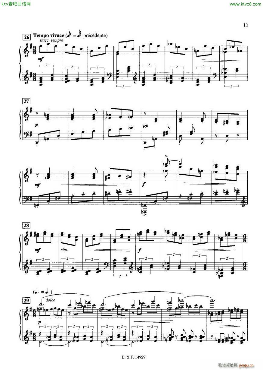 Durufl Op 6 Trois Danses(V)10