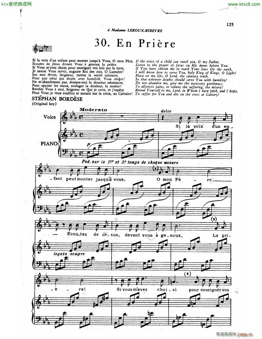 Faure 30 Songs (V)16