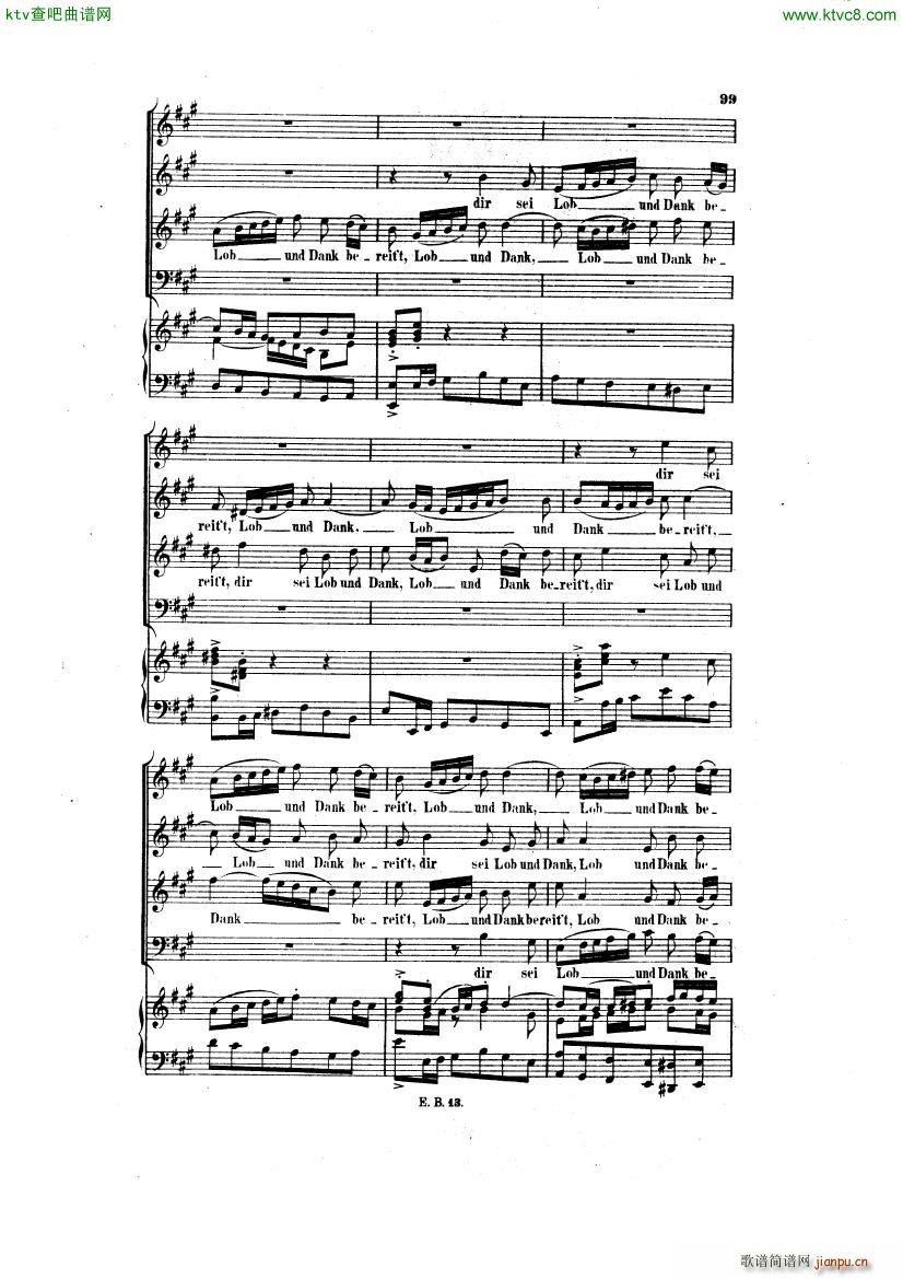 Bach JS BWV 248 Christmas Oratorio No 43(V)3