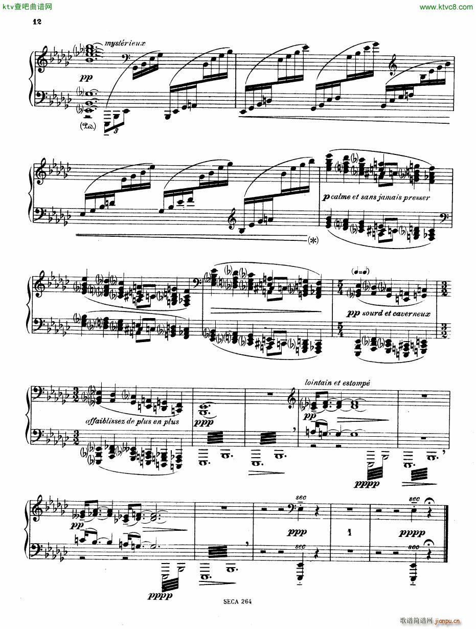 Casella  La Manire de Claude Debussy piano(V)3