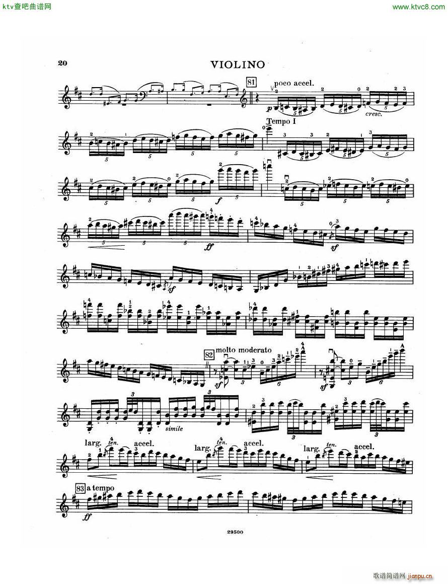 Elgar Violin Concerto Vn(V)20
