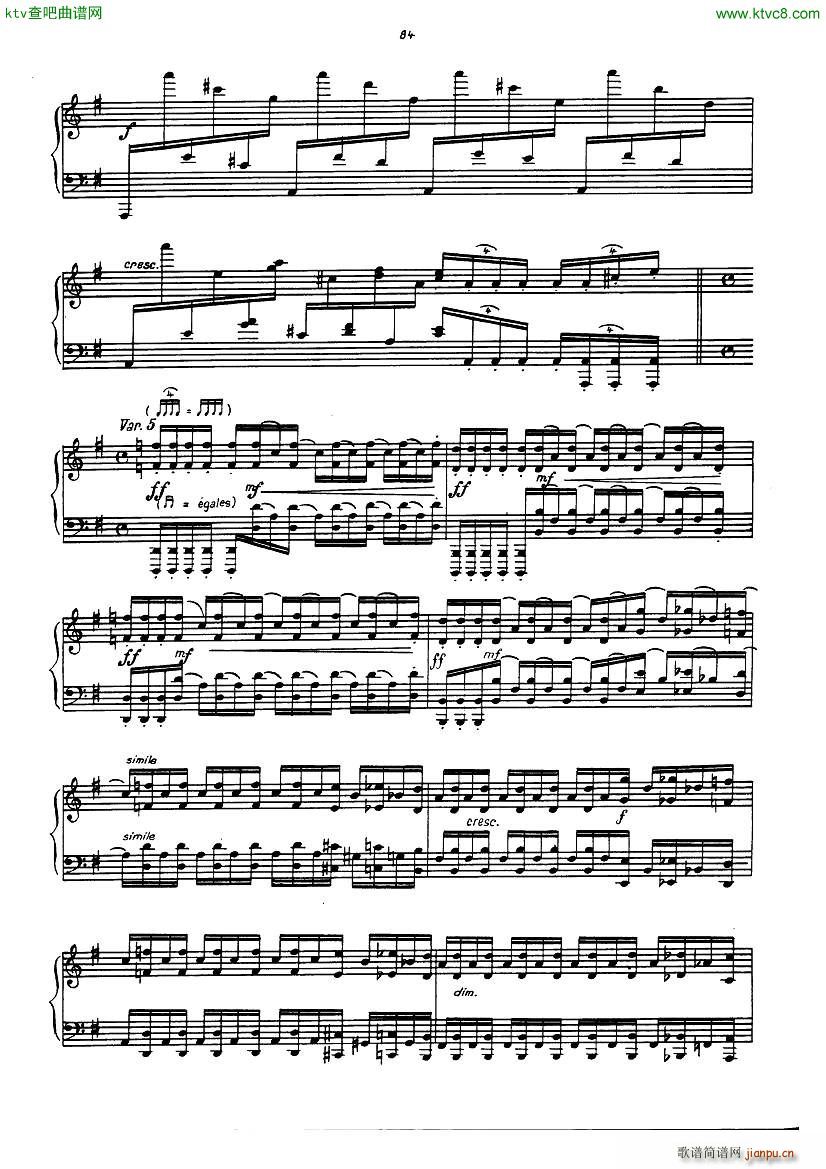 gulda variations on light my fire(V)10