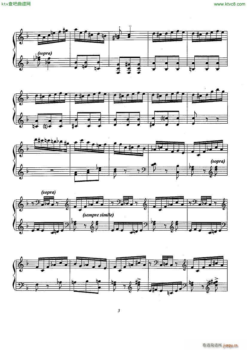 Etude No 6 Omaggio a Domenico Scarlatti(V)3