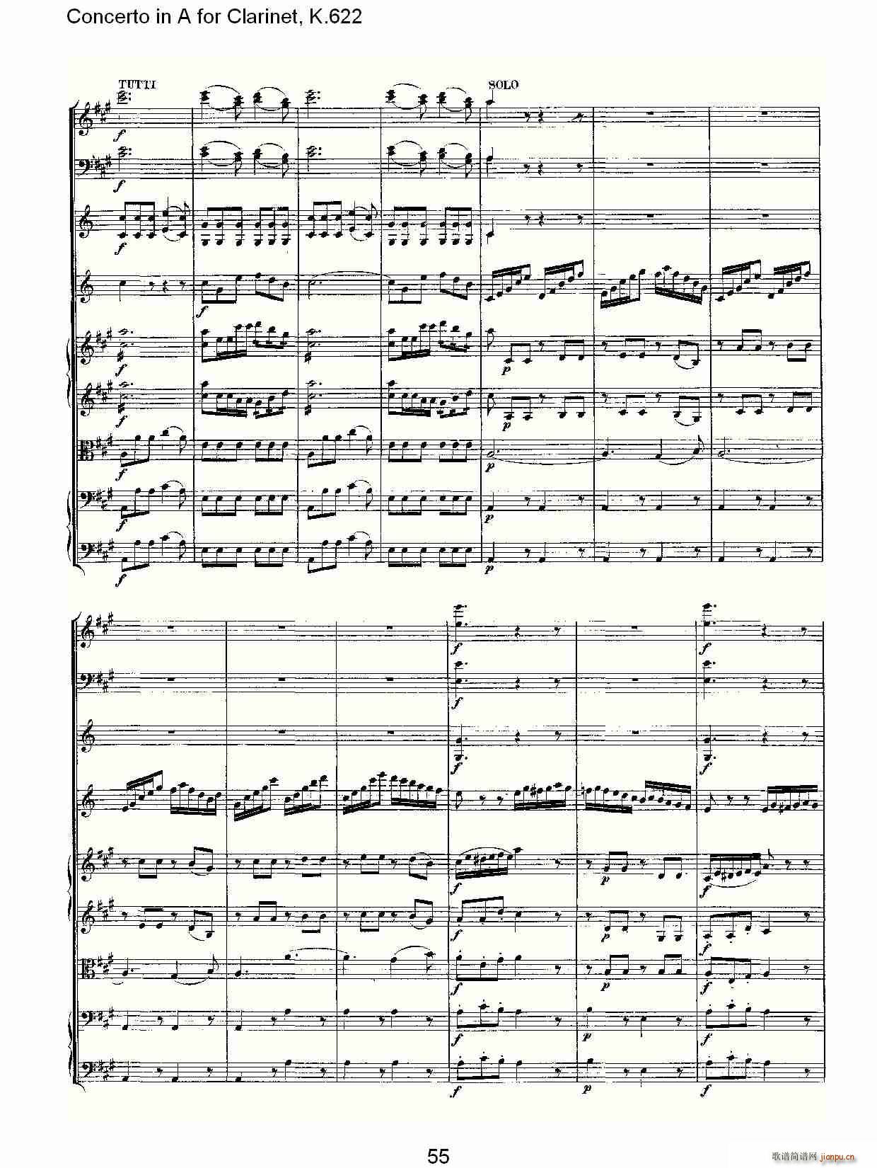 Concerto in A for Clarinet, K.622(λɹV)27