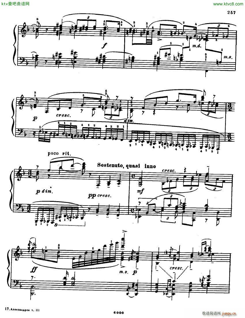 Anatoly Alexandrov Opus 72 Sonata no 10(V)19